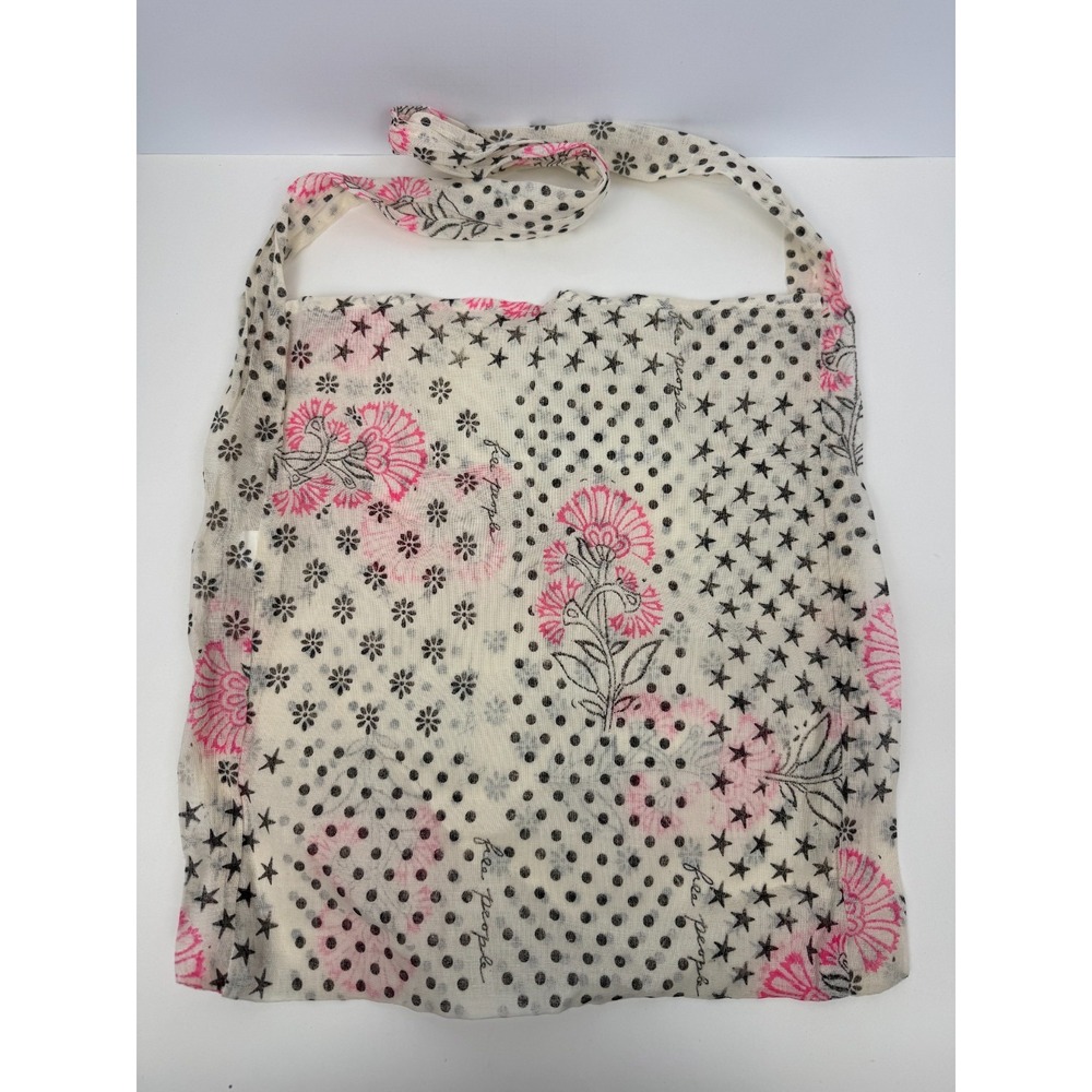 Free People Lightweight Cloth/Linen Reusable Grocery Shopping Tote Bag